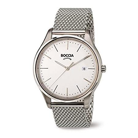 お礼や感謝伝えるプチギフト 3587 – 03 Boccia Titanium Mens Watch 腕時計