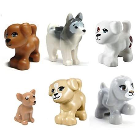 ミニフィギュアフィギュア ロット 巨大犬 6ピース フレンズ Lego レゴ ミニフィグ 動物 女の子 男の子 ペットショップ ブロック 感謝の声続々 Themtransit Com