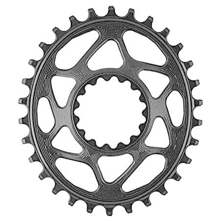 ABSOLUTE ブラックチェーンリング アブソリュートブラック オーバル e13 ダイレクト 30t ブラック