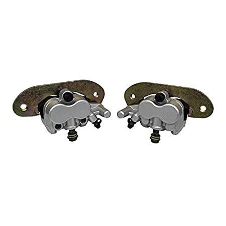 SHUmandala Rear Brake Caliper Set for Yamaha UTV Rhino 700 YXR700 2008 2009