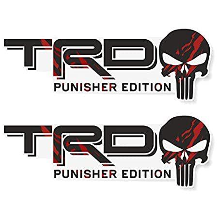 出品 送料無料海外並行輸入外装パーツステッカーデカールtrdデカールタコマ Trdアメリカ国旗エディションデカール 4x4レーシングデベロップメント オフロードスカルステッカー 2個セット 純正品 新品 Cucciomexico Com
