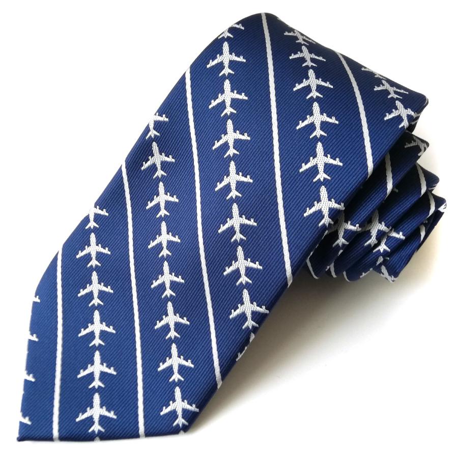 ネクタイ おしゃれ 飛行機 モチーフ ビジネス ストライプ G Simplepress Fr