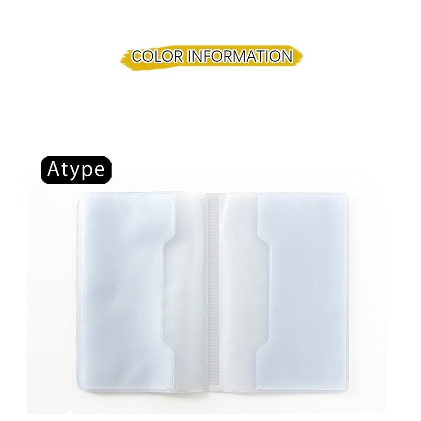 通帳ケース 通帳入れ 大容量 リフィルポケット カードケース カード