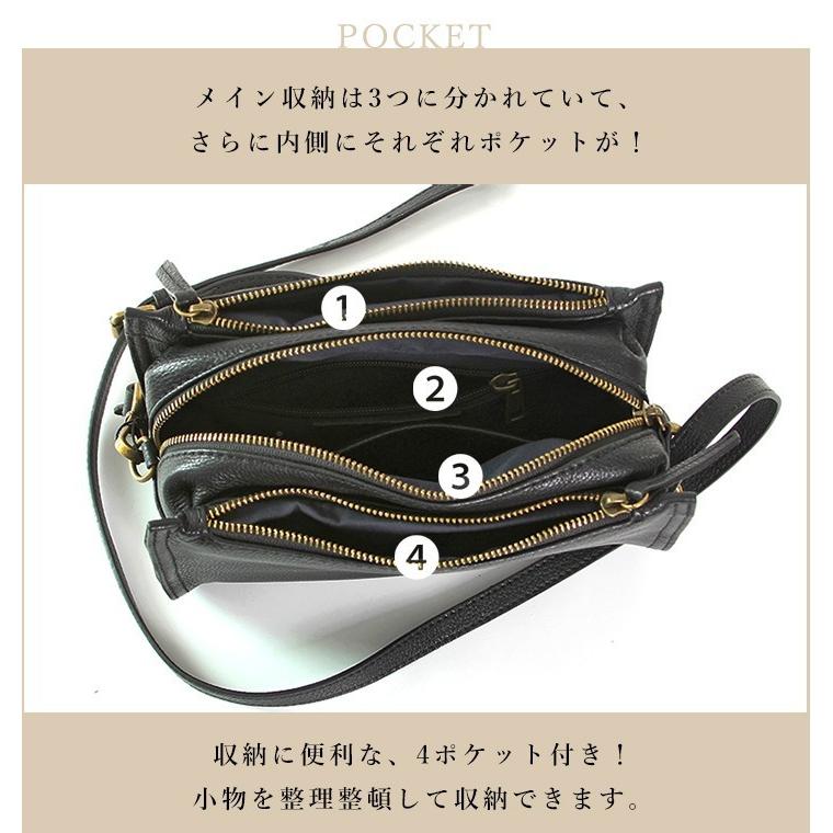 本革　牛革　ショルダーバッグ　レザーバッグ　レディースショルダーバッグ　ミニバッグ　小さ目　斜め掛け　肩掛け　カジュアル　シンプル　おしゃれ　ファスナー付き　軽量　軽い ショルダーバッグ 本革 レディース 斜め掛け ミニバッグ レザー 牛革
