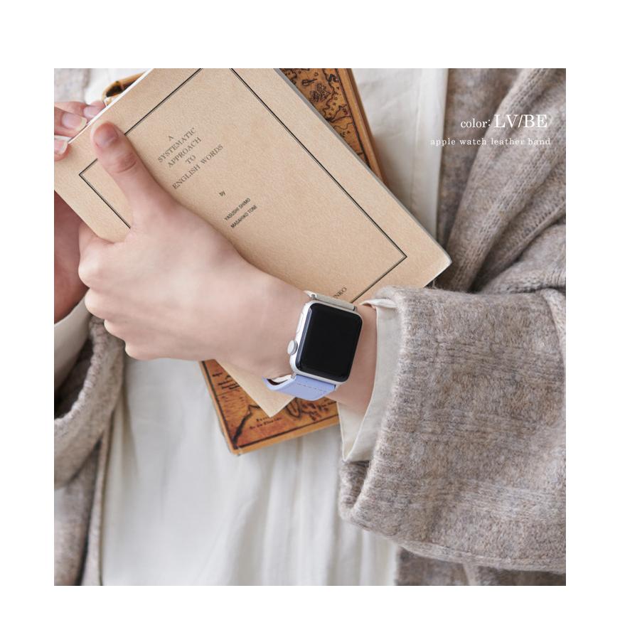 本革 ベルト アップルウォッチ apple watch バンド 軽量 交換バンド 