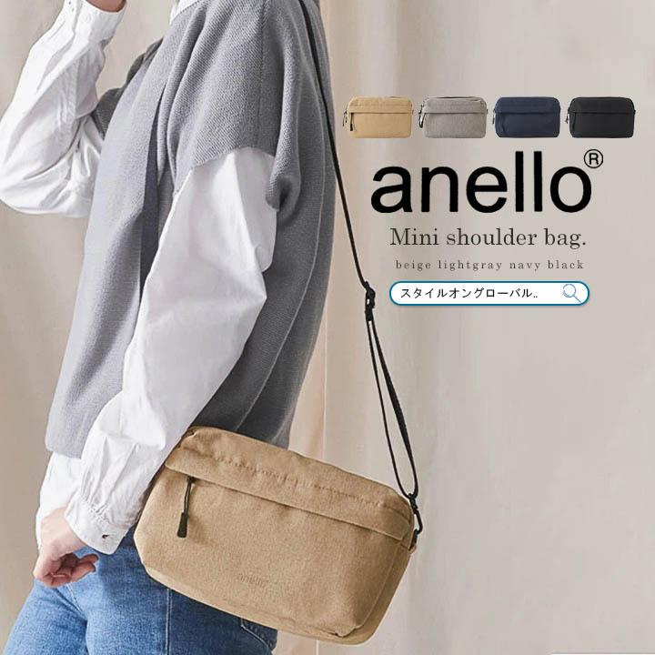 サブバッグ ショルダーバッグ アネロ Anello Subsist レディース メンズ ミニショルダー ポーチ 2way 斜め掛け 軽量 撥水 ママ バッグ 多収納 通勤 通学 旅行 C3534 スタイルオングローバル 通販 Yahoo ショッピング