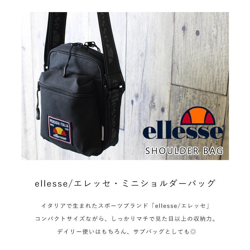ショルダーバッグ エレッセ Ellesse バッグ サブバッグ レディース 斜め掛け メンズ ミニショルダー おしゃれ ミニバッグ 軽量 小さめ アウトドア 送料無料 Ca Eb7026 スタイルオングローバル 通販 Yahoo ショッピング
