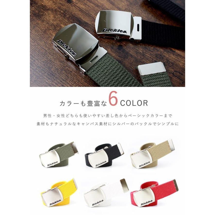Dickies ベルト ガチャベルト DIベルト キャンバスベルト