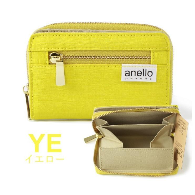 anello（アネロ） 財布 二つ折り財布 レディース ボックス型 小銭入れ