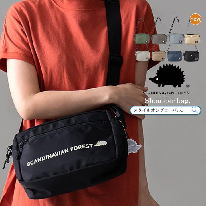 ショルダーバッグ スカンジナビアンフォレスト ミニバッグ レディース メンズ 斜めがけ ナイロンバッグ おしゃれ ナイロン 撥水 ハリネズミ グッズ モズ 姉妹 Lf 235 Kesf046 スタイルオングローバル 通販 Yahoo ショッピング