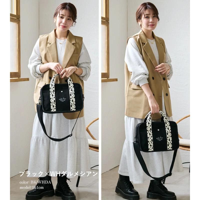 ショルダーバッグ キャンバス トートバッグ レディース 2way トート