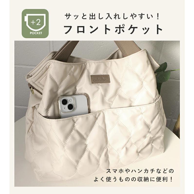 ショルダーバッグ トートバッグ ナイロン 斜め掛け 軽量 2way