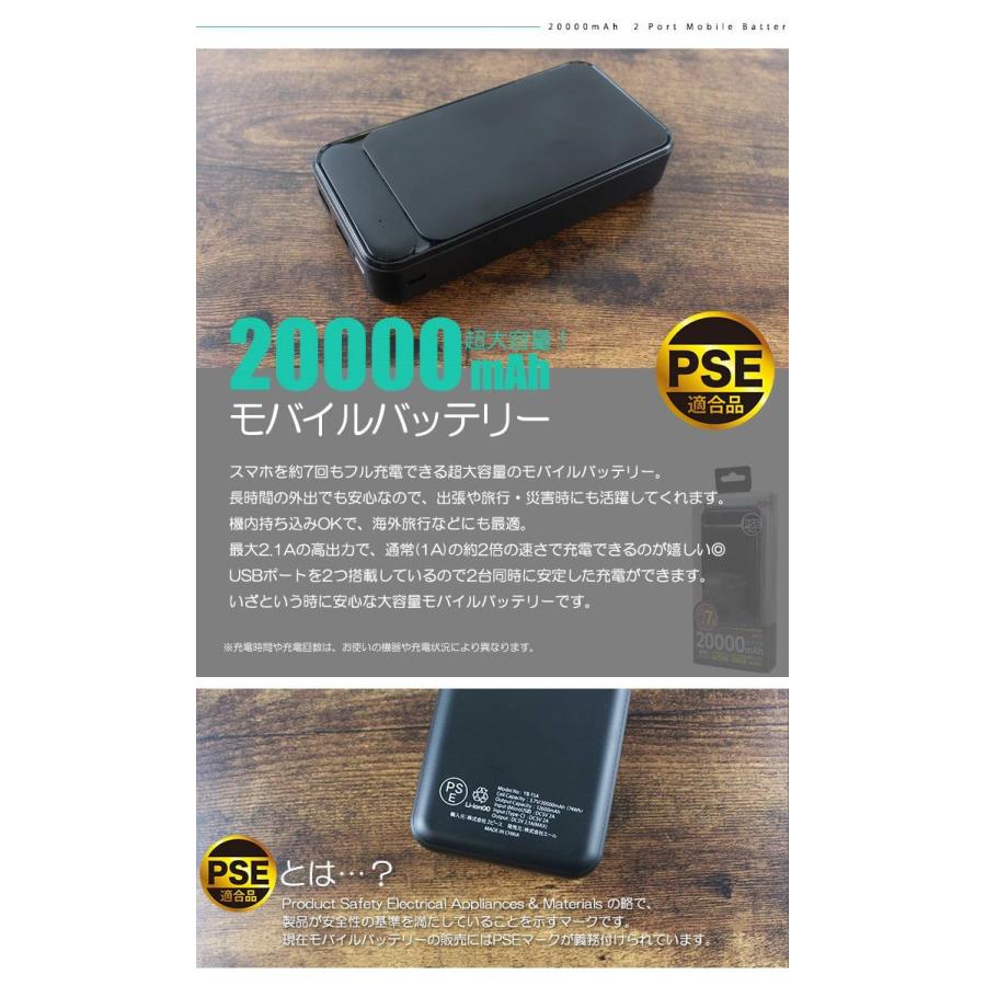 バッテリー 携帯 モバイルバッテリー 大容量 000mah 充電器 持ち運び 軽量 残量表示 同時充電 急速充電 Pse認証 2 1a スマホ 携帯ゲース Ri 7359 スタイルオングローバル 通販 Yahoo ショッピング
