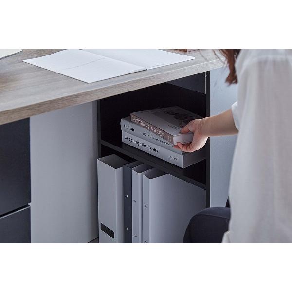 【送料無料】【幅120cm】Ella 収納付きデスク 机 引き出し 収納付きデスク 【Ella】エラ 幅120cm｜北欧インテリア・家具