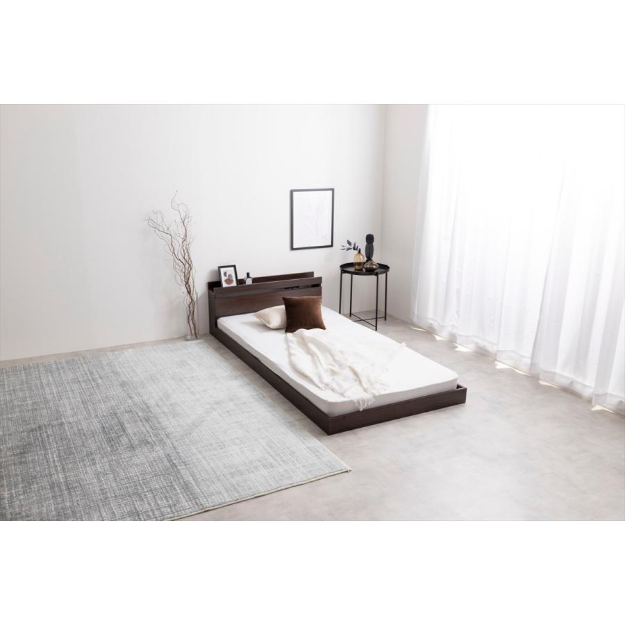 新品・送料無料】【ダブル】Coroa フロアベッド（マットレス付き