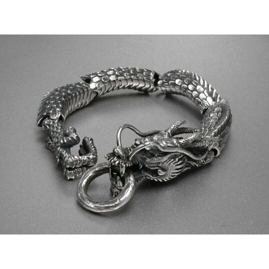 シルバーアクセサリー シルバー925 スターリングシルバー ドラゴン 