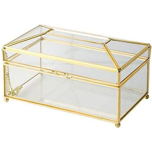 高質で安価 豪華 キラキラ 上品 アンティーク風 ゴールド 高級 ティッシュケース ミラー ガラス Vita Buona ゴージャス ガ ホテル 店舗 インテリア雑貨