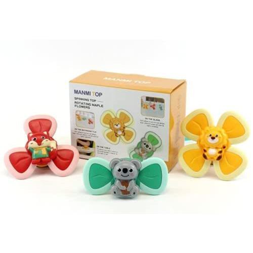 当店一番人気 Ms 0 Ms 0 赤ちゃん 回転 吸盤 おもちゃ お風呂 ハンドスピナー こま 動物 おもちゃ おもちゃ 教材 Www Kat Ae