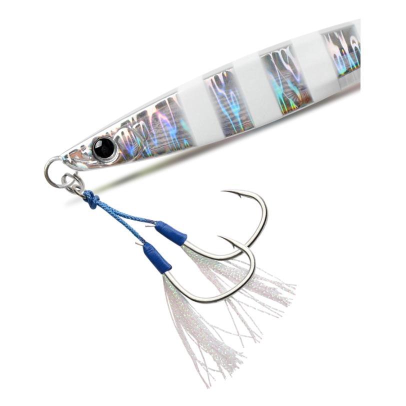 タングステン7こ　アシストフック　ジギング がまかつ「ショートスナイパー」ダブル | ルアーバンク公式ストア