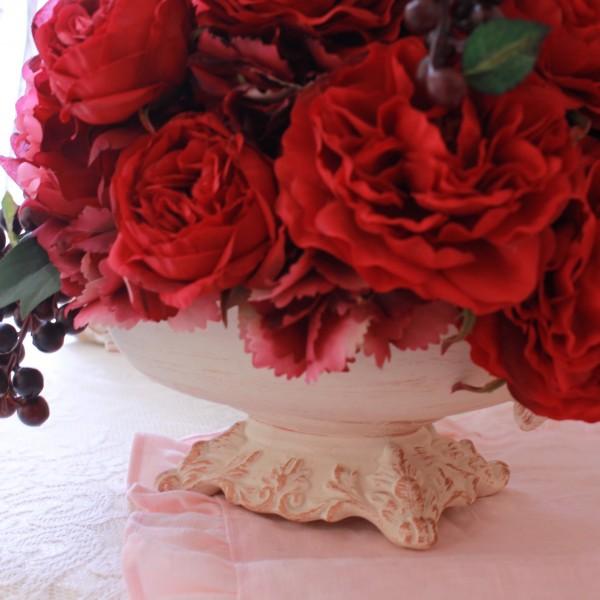 造花薔薇フラワーアレンジメントイタリア製VGnewtrend高級品