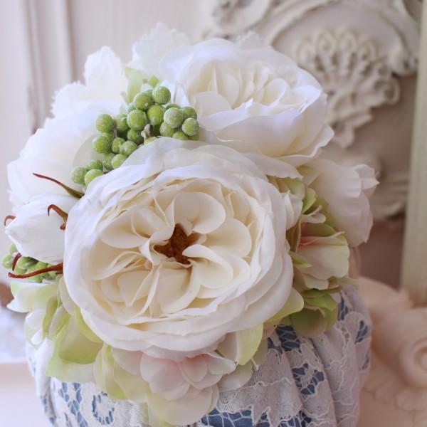 フラワーアレンジ フラワーサシェ ローズ フラワーギフト クッション