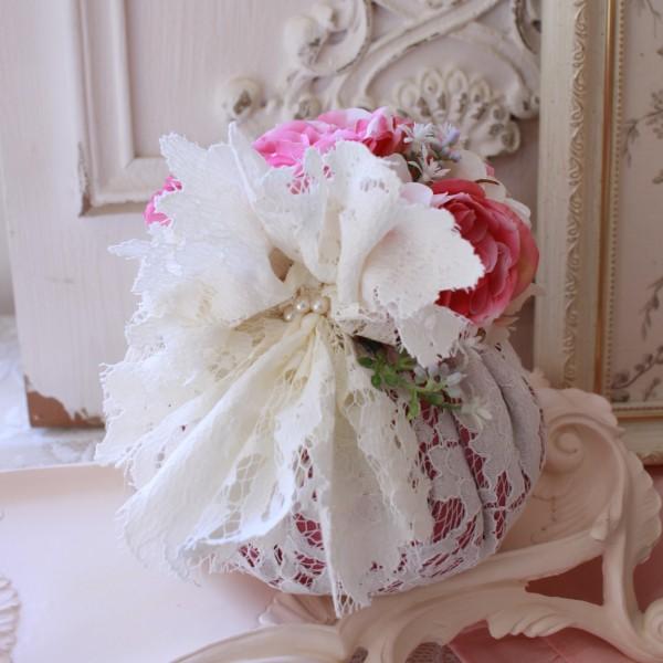 フラワーアレンジ フラワーサシェ ローズ フラワーギフト クッション