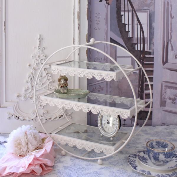 シルバー ディスプレイスタンド 2段棚付き シルバー ディスプレイスタンド 2段棚付き シルバー フレーム