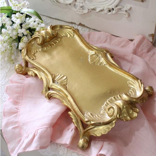 猫脚 ディスプレイトレイ 飾り台 アクセサリートレー トレイ