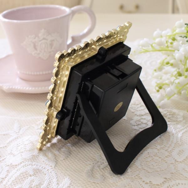 置き時計 エレガント 時計 ギフト テーブルクロック 置時計 クリスタル