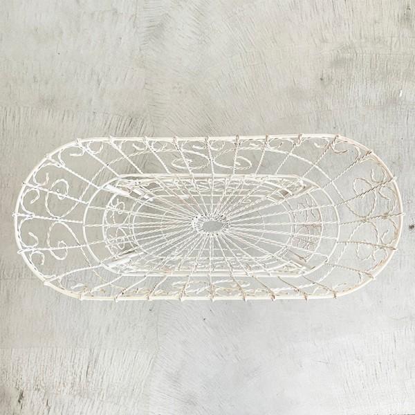 マルシェ 2段スタンドバスケット Covent Garden アイアン 花台 輸入家具 マルシェ 2段スタンドバスケット Covent Garden コベント