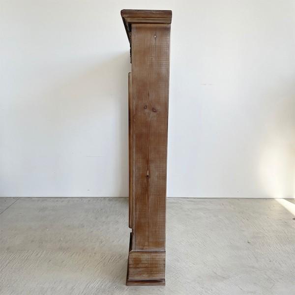 【お値下げ】シャビーシック組み立て式　コンソール　マントルピース　アンティーク調 楽天市場】ポイント10倍SALEマントルピース アンティークブラック