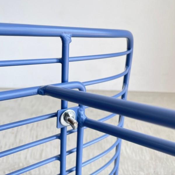 サイドテーブル スチール ブルー スツール おしゃれ フォルジスツール