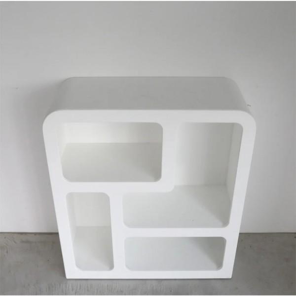 ケイブ シェルフ ラック ホワイト 飾り棚 白 棚 CAVE 小物入れ 置き型