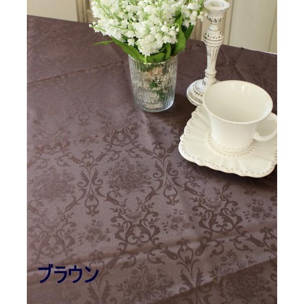 テーブルクロス はっ水 150 ラウンド 丸形 ラウンドクロス 4人掛け 花