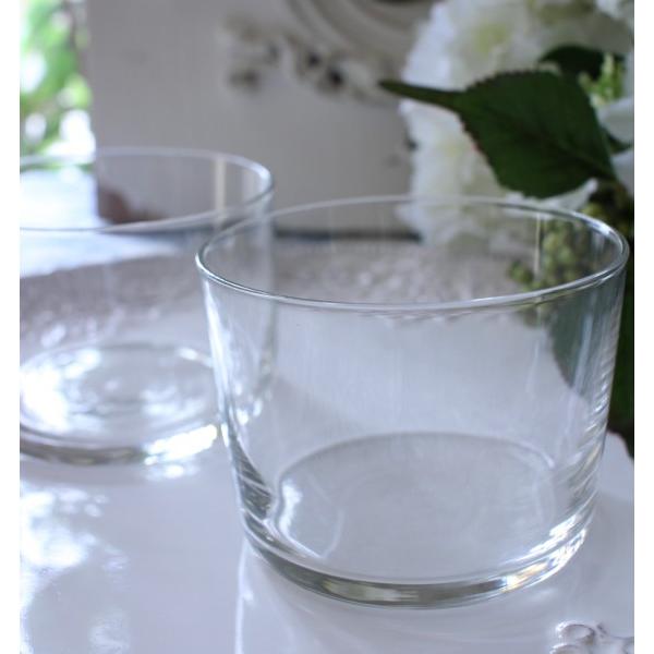 デザートグラス ショートグラス 2個セット (0204) ガラス製 小物入れ アンティーク風 アンティーク調 シャビーシック ブロカント 洋風 ヨーロピアン フレンチカ｜style-rococo｜03