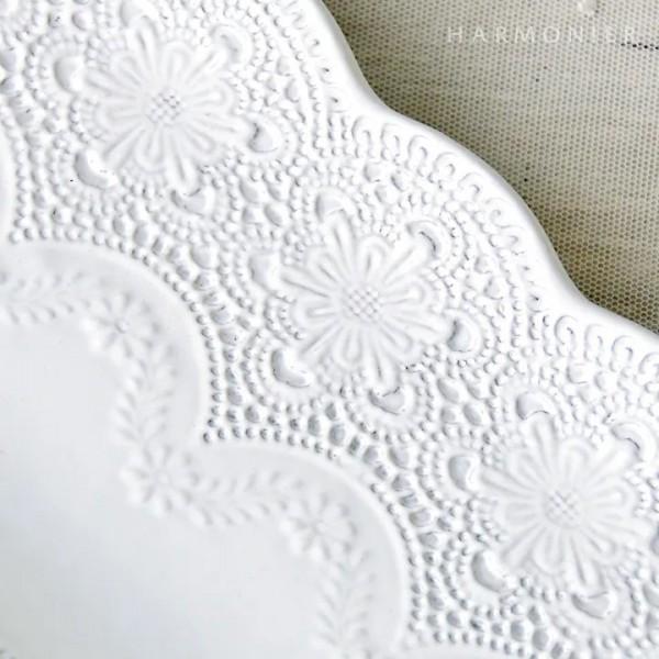 レクタングル プレート 横長プレート ラセラミカ イタリア レクト