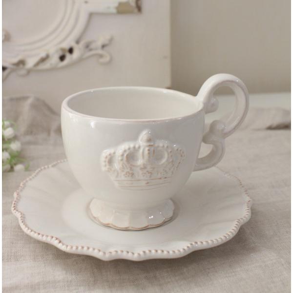 買取り実績 フレンチカントリーな王冠モチーフシリーズ ロイヤルクラウン カップ ソーサー Camp S アンティーク 食器 アンティーク風 おしゃれな食器 かわいい食器 Discoversvg Com