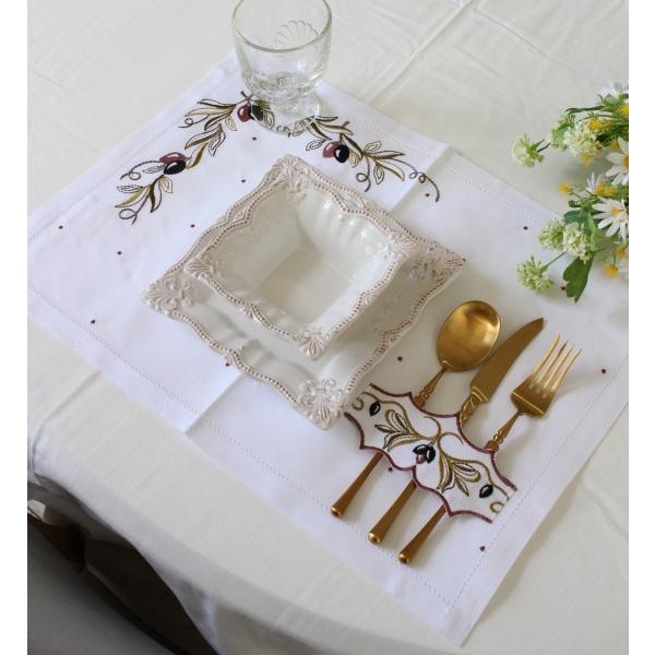 SALE30%OFF) おしゃれ ランチョンマット レクト プロバンス オリーブ