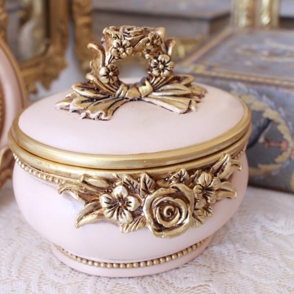 イタリア製 象嵌 ジュエリーケース小物入れ アンティーク インテリア ビンテージ ジュエリーケース 小物入れ ベルサイユ ローズ アクセサリーケース