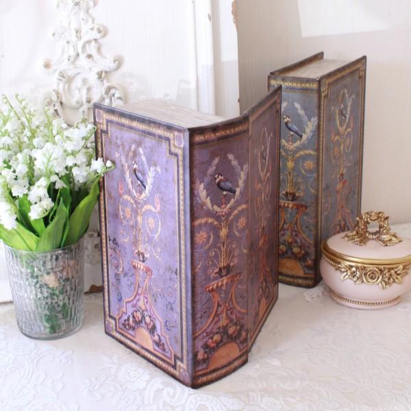 ブック ティッシュケース ティッシュカバー 本 ブック型 バード (130