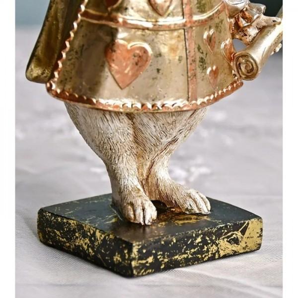 ワンダーランド ラビットオブジェ 不思議の国のアリス ラビット 置物