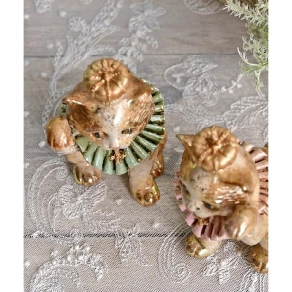 キャットオブジェ 招き猫 2個セット ネコ 置物 猫 オブジェ