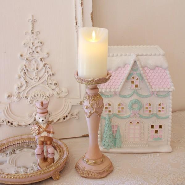 アンティーク キャンドルスタンド ホルダー ロウソク立て 燭台 ロココ