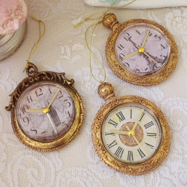 SALE20%OFF) 時計 アンティーククロック オーナメント ツリー