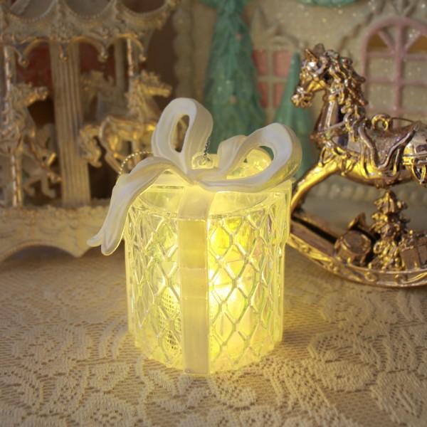 SALE30%OFF) クリスマス ギフトボックス オーナメント クリア ツリー