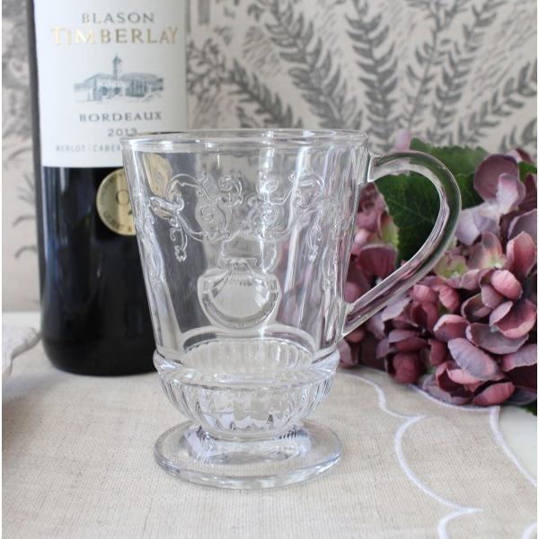 ガラスマグ マグカップ ヴェルサイユ ジョッキ フランス製 タンブラー