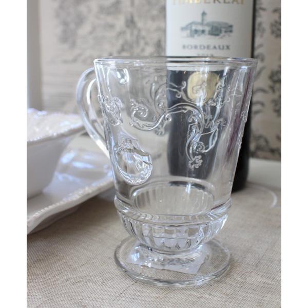 ガラスマグ マグカップ ヴェルサイユ ジョッキ フランス製 タンブラー