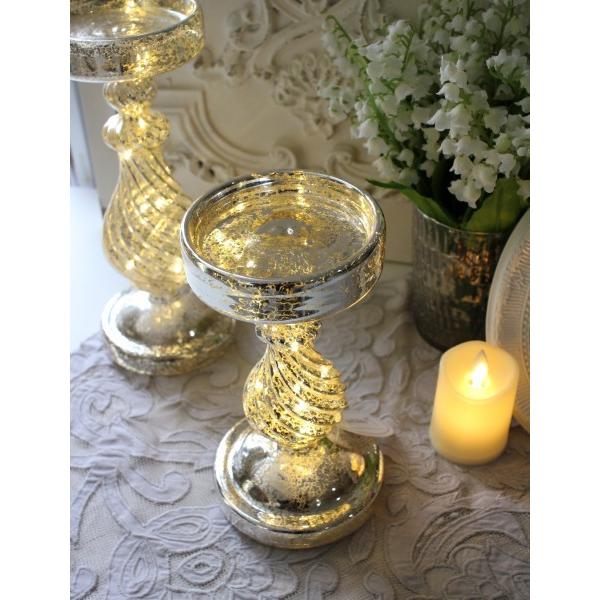 LED キャンドルホルダー マチルドエム フランス ガラス LEDキャンドル