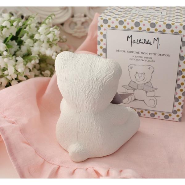テディベア アロマオブジェ 石膏 アロマストーン 置物 可愛い