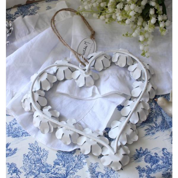 可愛い 壁飾り リース ハート マチルドエム フランス ハートリース L